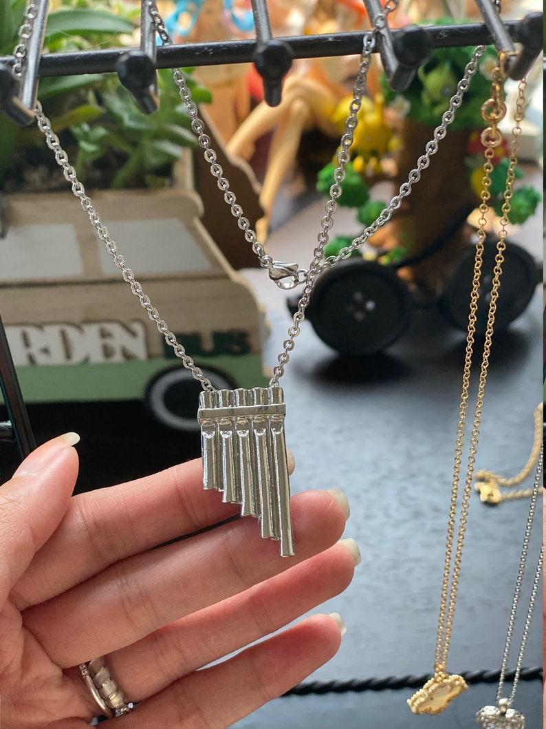 Peter Pan Flute Necklace Peter Pan Necklace Peter Pan Flute Etsy