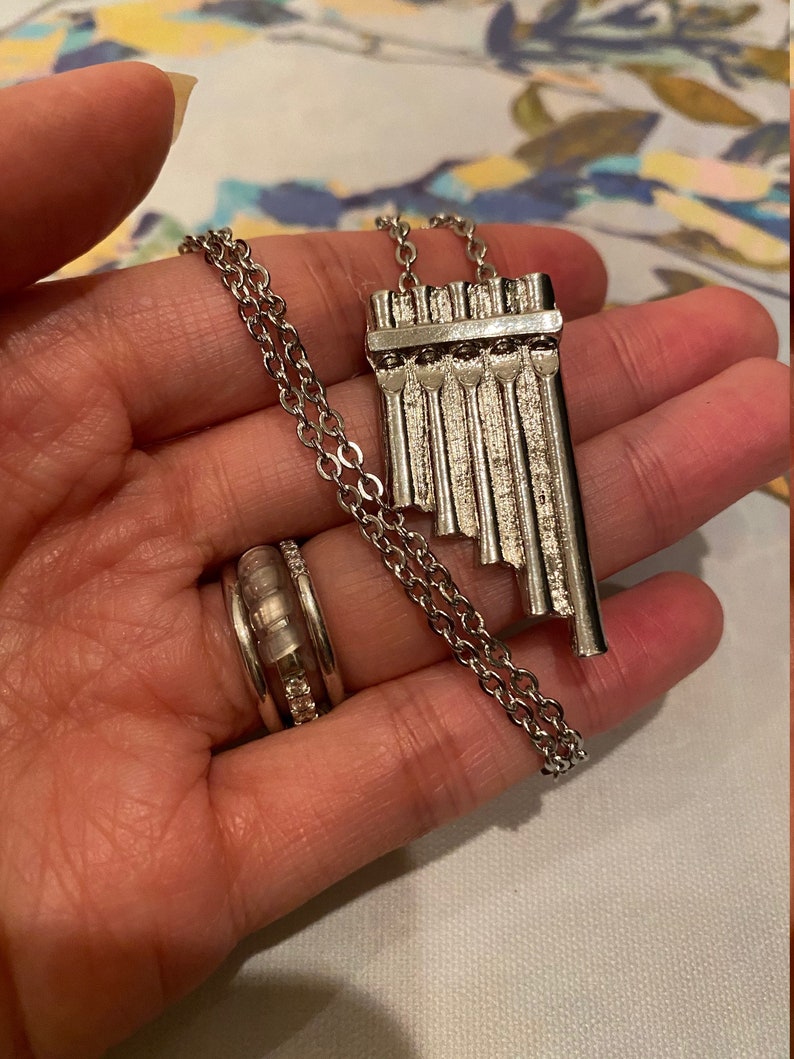 Peter Pan Flute Necklace Peter Pan Necklace Peter Pan Flute Etsy