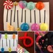 Vanellope Hair Clips - Vanellope Hair Candy - Vanellope costume, Vanellope Von Schweetz Hair Pins and Gummy Bear Hair Clips 