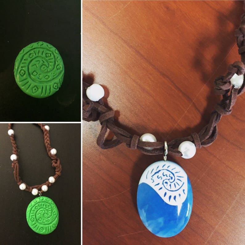 heart of te fiti necklace