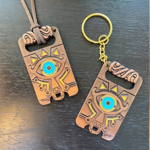 Sheikah Tablet, Breath of the Wild Sheikah Tablet Keychain, Sheikah tablet necklace, Sheikah necklace, Link sheikah, Link Cosplay image 5