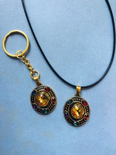 Infinity stones shop keychain