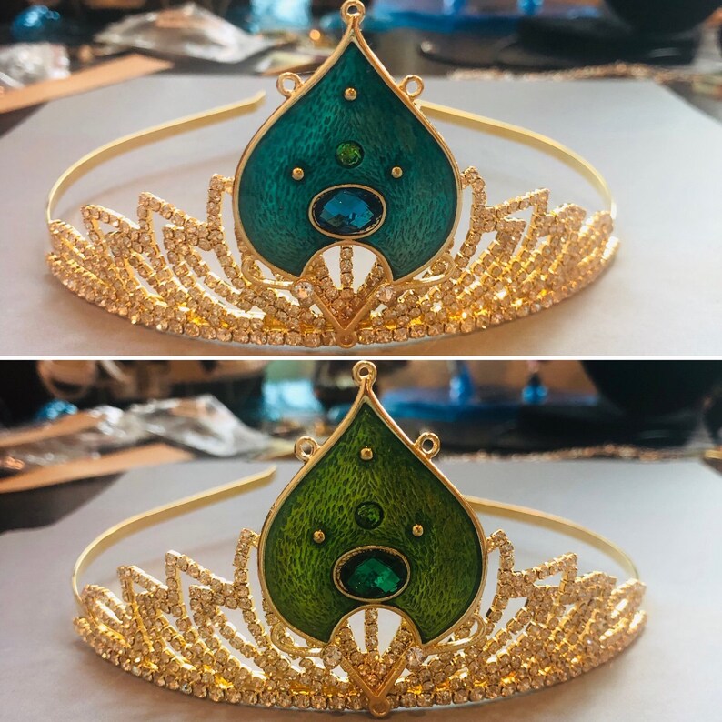 Princess Jasmine inspired Crown Princess Crown Jasmine Etsy