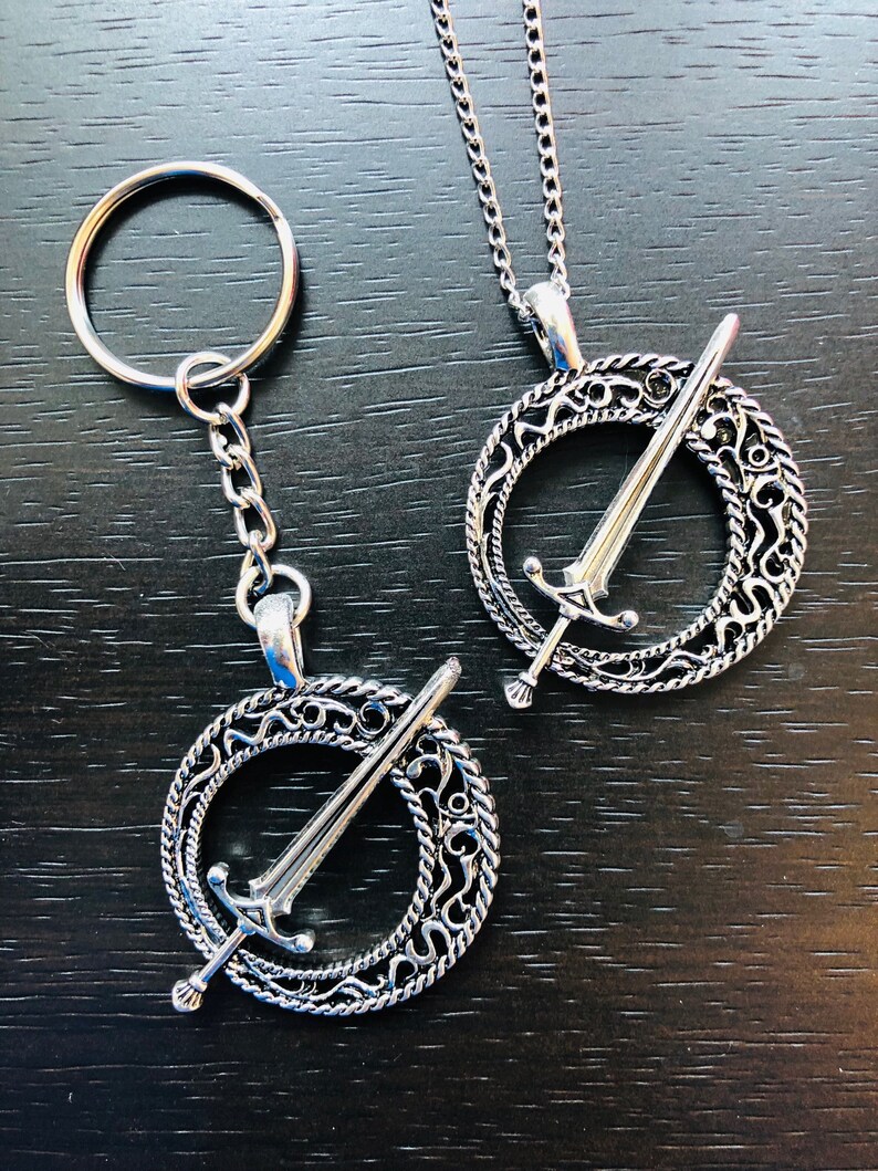 Dark Souls Necklace Blades of the Darkmoon Necklace Costume Etsy