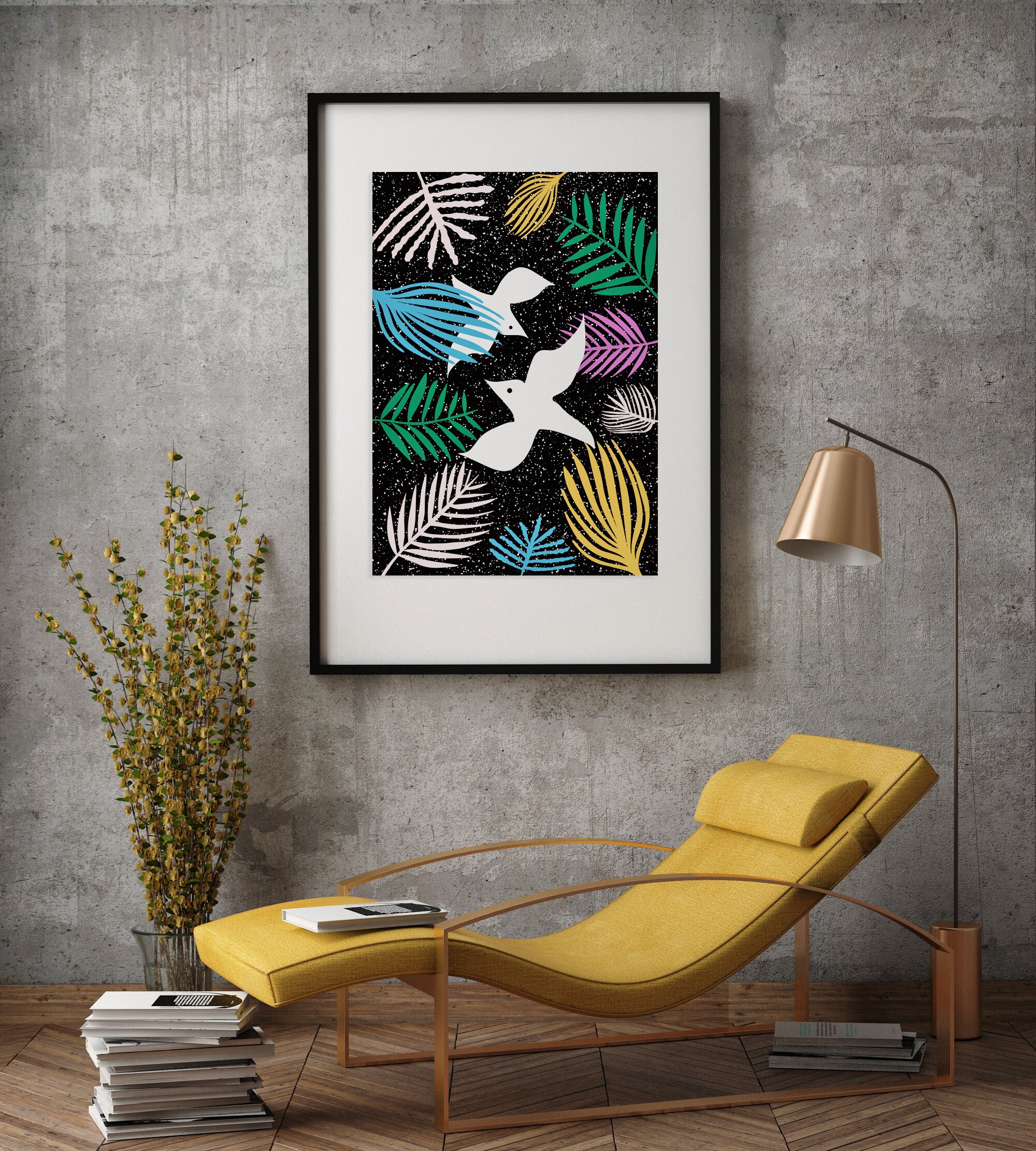 Wall art print A3 A4 instant download Etsy