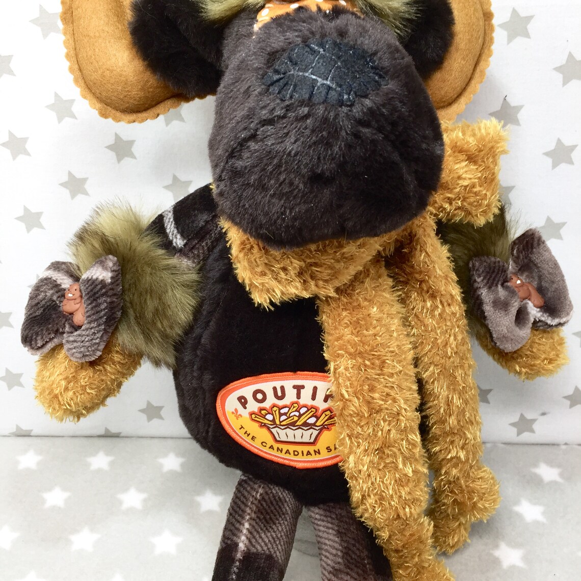Moose Stuffed Animal Canadian Souvenir Moose Plush Toy Etsy