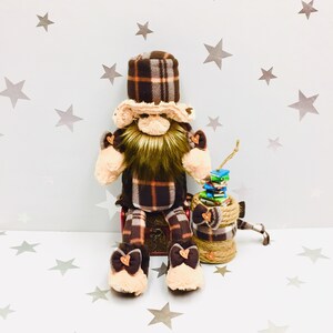 Book Gnomes, Gnome Decor Gifts, Gnome Plush Toy, Book Lover Gifts, Home Office Decor, Book Decor Gifts, Gnome with Books, Handmade Gnomes