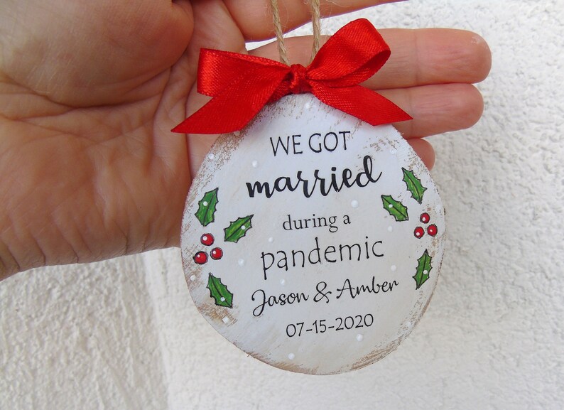 Married During a Pandemic Pandemic Wedding Christmas | Etsy