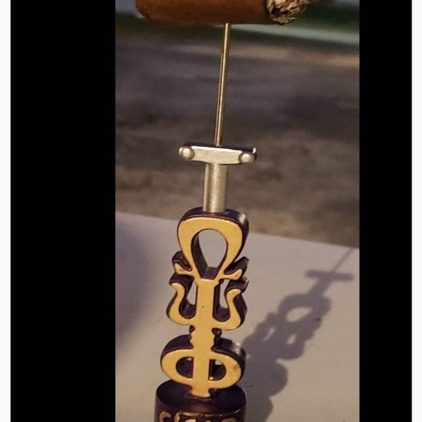 Omega Psi Phi Cigar Bruh Cigar Nubber / Pick -  Omega Psi Phi, Fraternity Gift, Que Dawg, Dog, RQQ, 1911, Probate Gift, Neophyte Gift, 