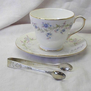 Antique silver plated Apostle sugar tongs, sugar nips, serving cutlery. Kitchenalia, flatware silverware. Edwardian Victorian, tea party