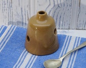 Vintage pie funnel, salt glazed stoneware 1950 39 s steam vent, crust support, whistle chimney, pie bird. Kitchenalia baking cookware bakeware
