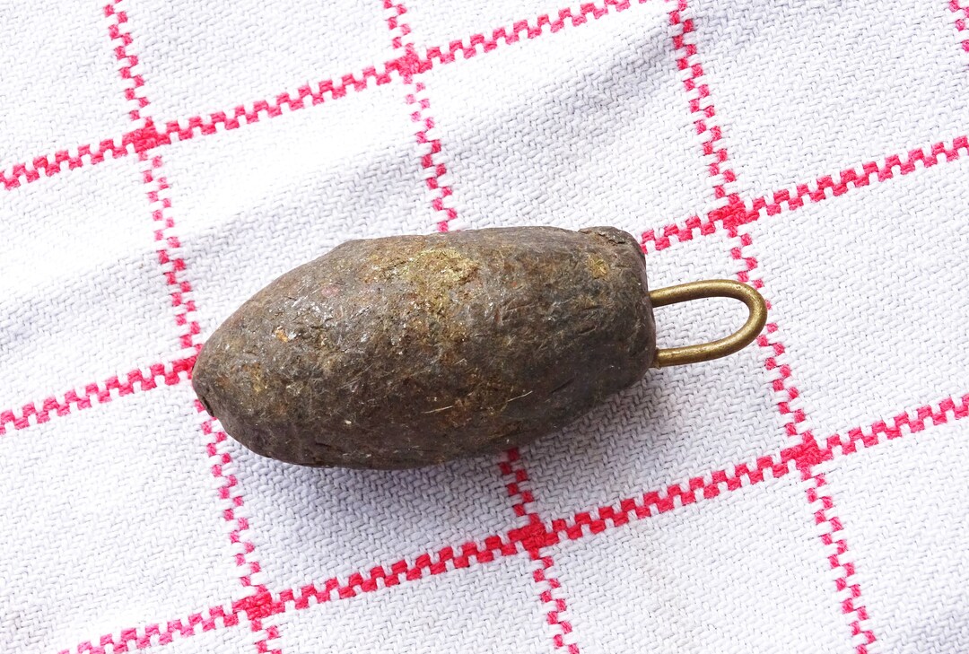 Antique Lead Fishing Weight. Fishing Supplies. Useful Plumb Etsy