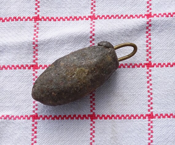 Antique Lead Fishing Weight. Fishing Supplies. Useful Plumb Line Weight.  Crafts, Hobbies, Fishing Collectable, Field Sports, Fishing Sinkers -   Canada