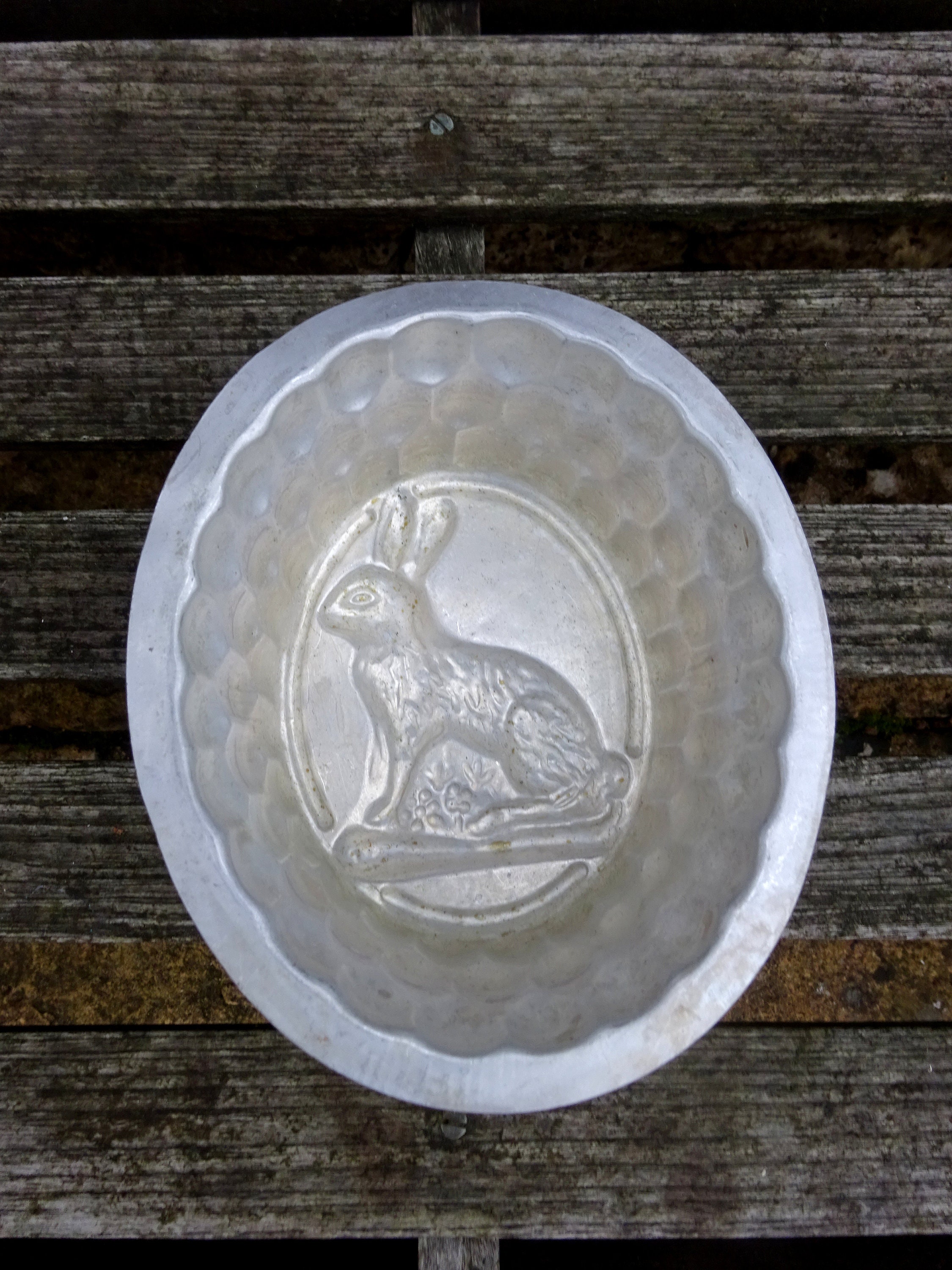Vintage Aluminium Rabbit Jelly Moulds. Rabbit Design Molds Etsy Australia