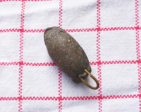 Antique Lead Fishing Weight. Fishing Supplies. Useful Plumb Line Weight.  Crafts, Hobbies, Fishing Collectable, Field Sports, Fishing Sinkers 