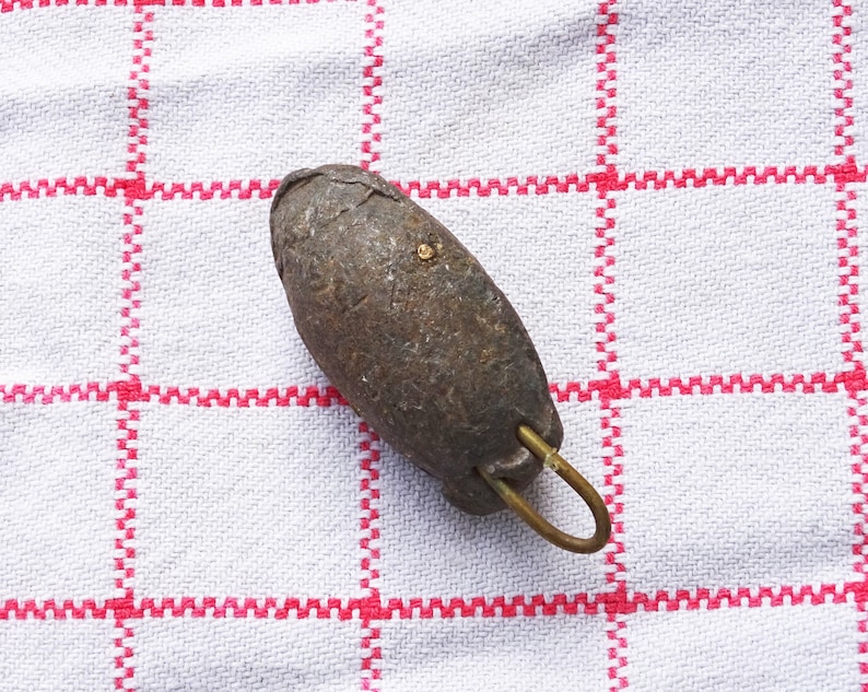 Antique Lead Fishing Weight. Fishing Supplies. Useful Plumb Etsy