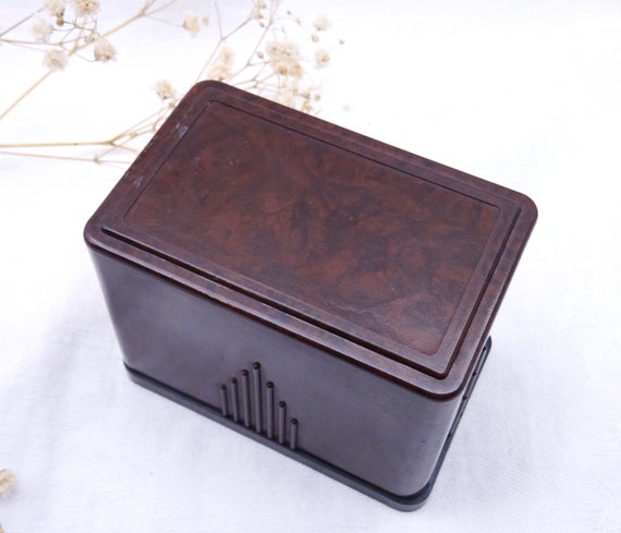 Vintage Bakelite Wunup Mystic Box Cigarette Dispenser. Art Deco Cigarette  Box, Smoking Collectable. Tobacciana 1930s 1940s, Desk Accessory