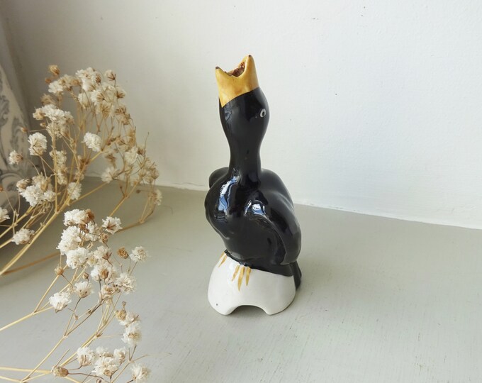 Vintage Pie Bird, Clarice Cliff, 1936 Pie Funnel, Steam Vent, Crust