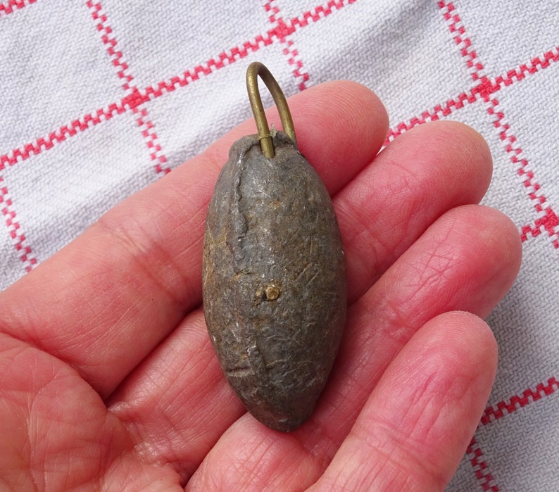Antique Lead Fishing Weight. Fishing Supplies. Useful Plumb Etsy