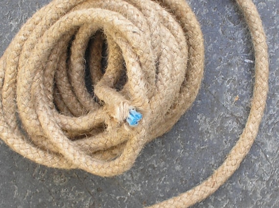 Sash Cord 7mm Natural Jute 3 96m 156 Inches Pulley Airer Etsy