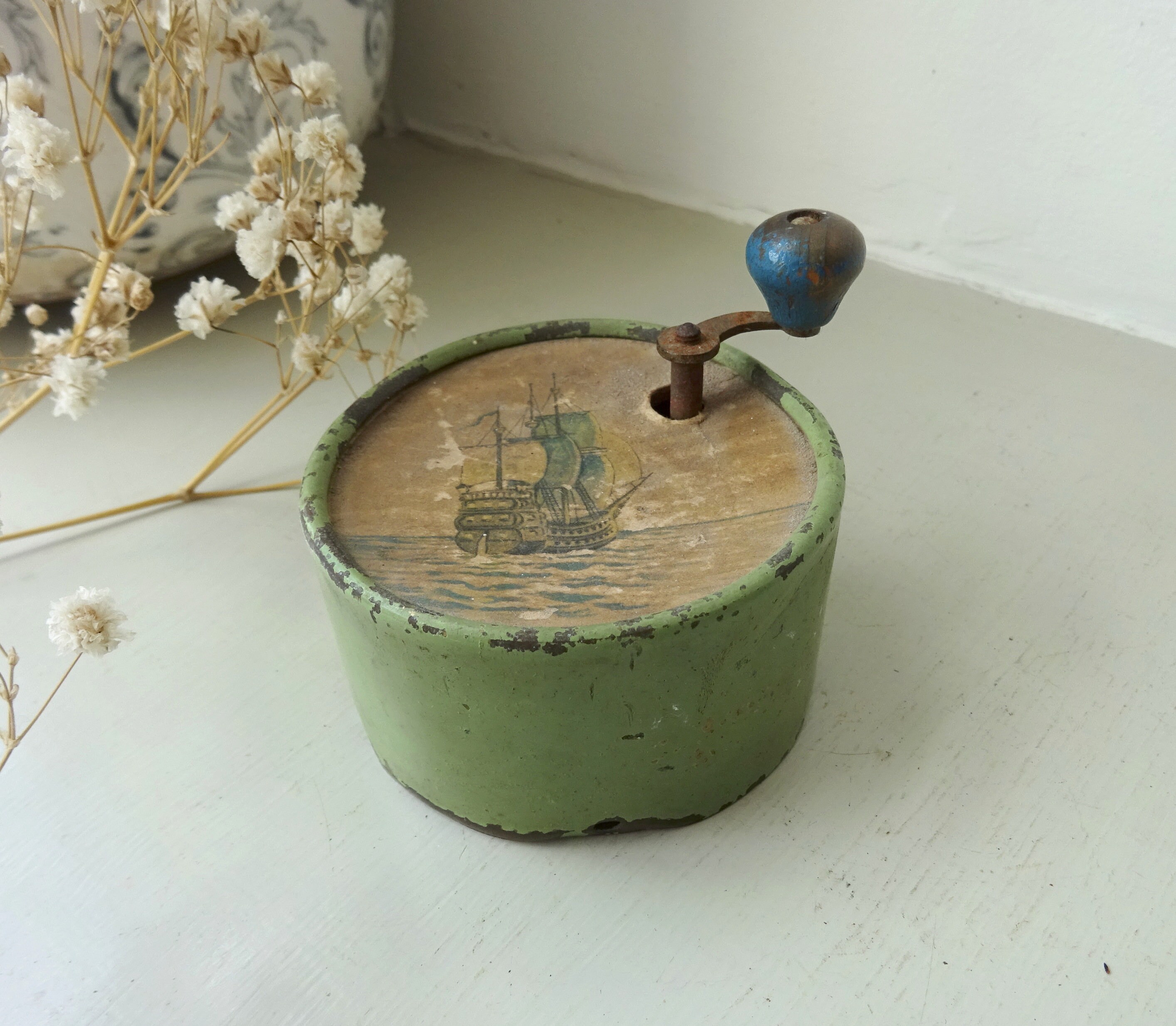 Antique Swiss Musical Box Victorian Musical Toy Box Made in Etsy