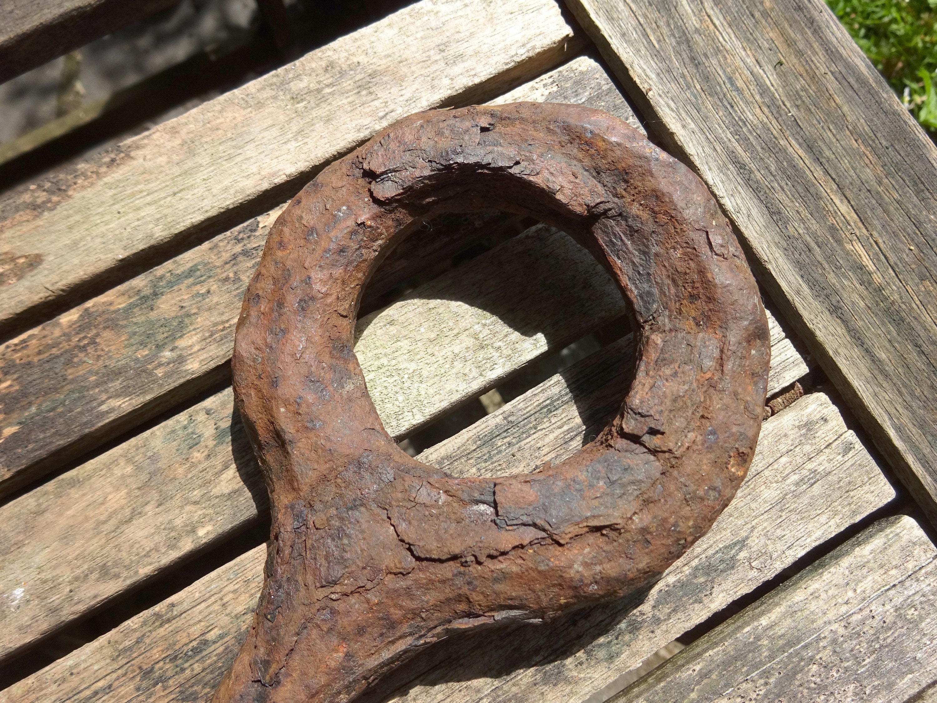 Antique Iron Mooring Ring Jetty Wall Tie Mooring Loop Etsy UK