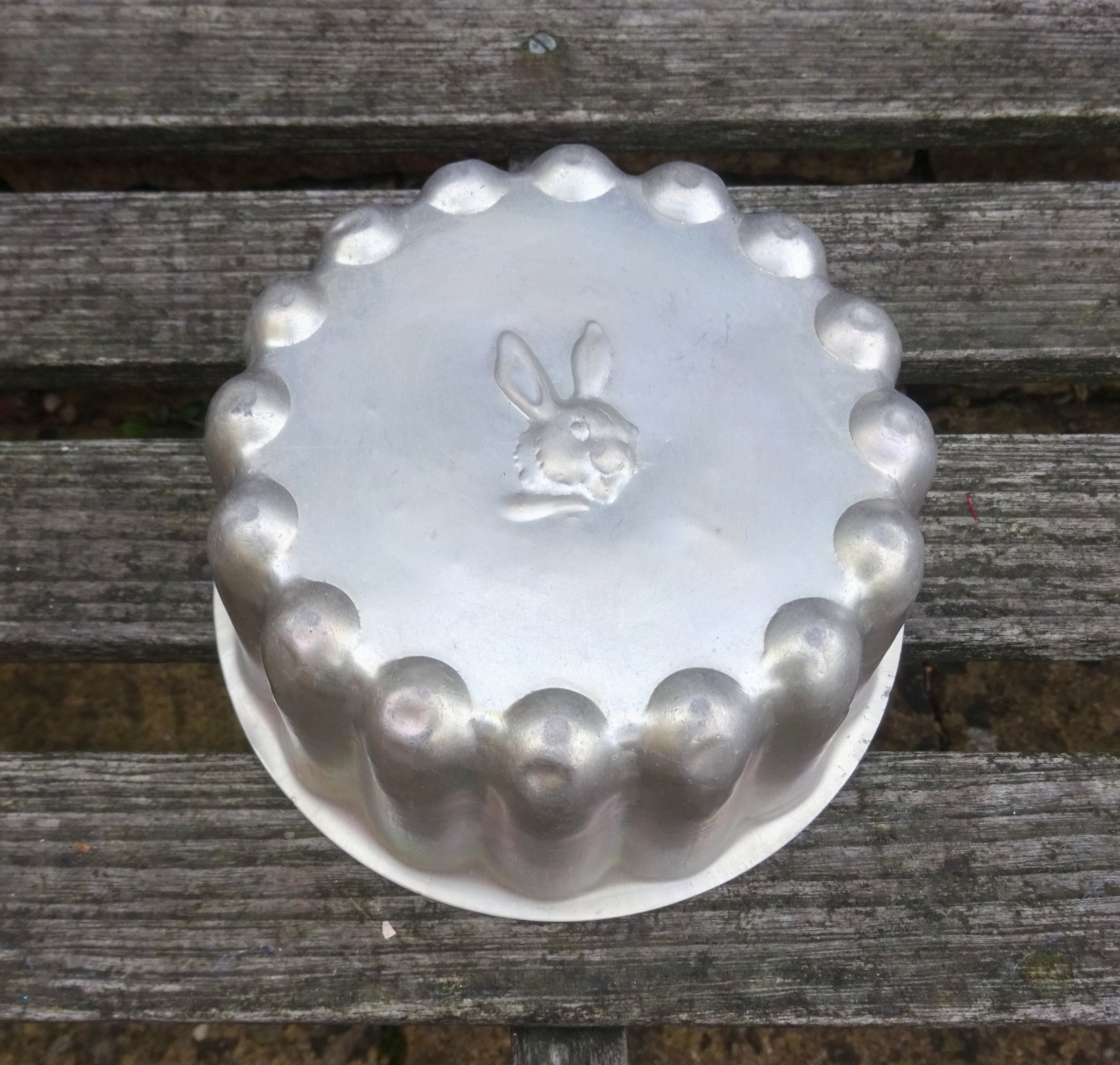 Vintage Aluminium Rabbit Jelly Moulds. Rabbit Design Molds Etsy UK