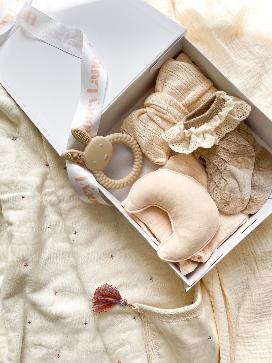 Personalised Baby Girl Gift Box Personalised Gift Baby Etsy