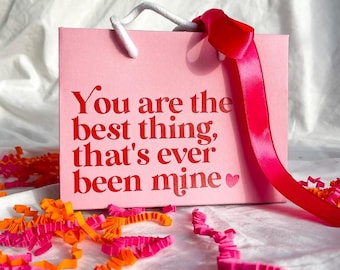 Personalised Gift Bags and Boxes, Multiple Sizes, Birthday Gift or Bridesmaid Proposal