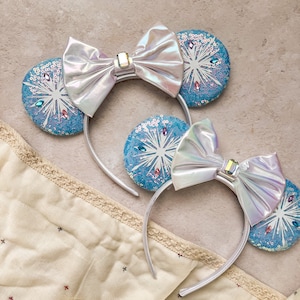 Gefrorene Disney Ohren | Minnieohren | Disney Ohren | Elsa Disney Ohren | Disneyland Reise | Disney Weltreise | Disney Accessoires | Lass es