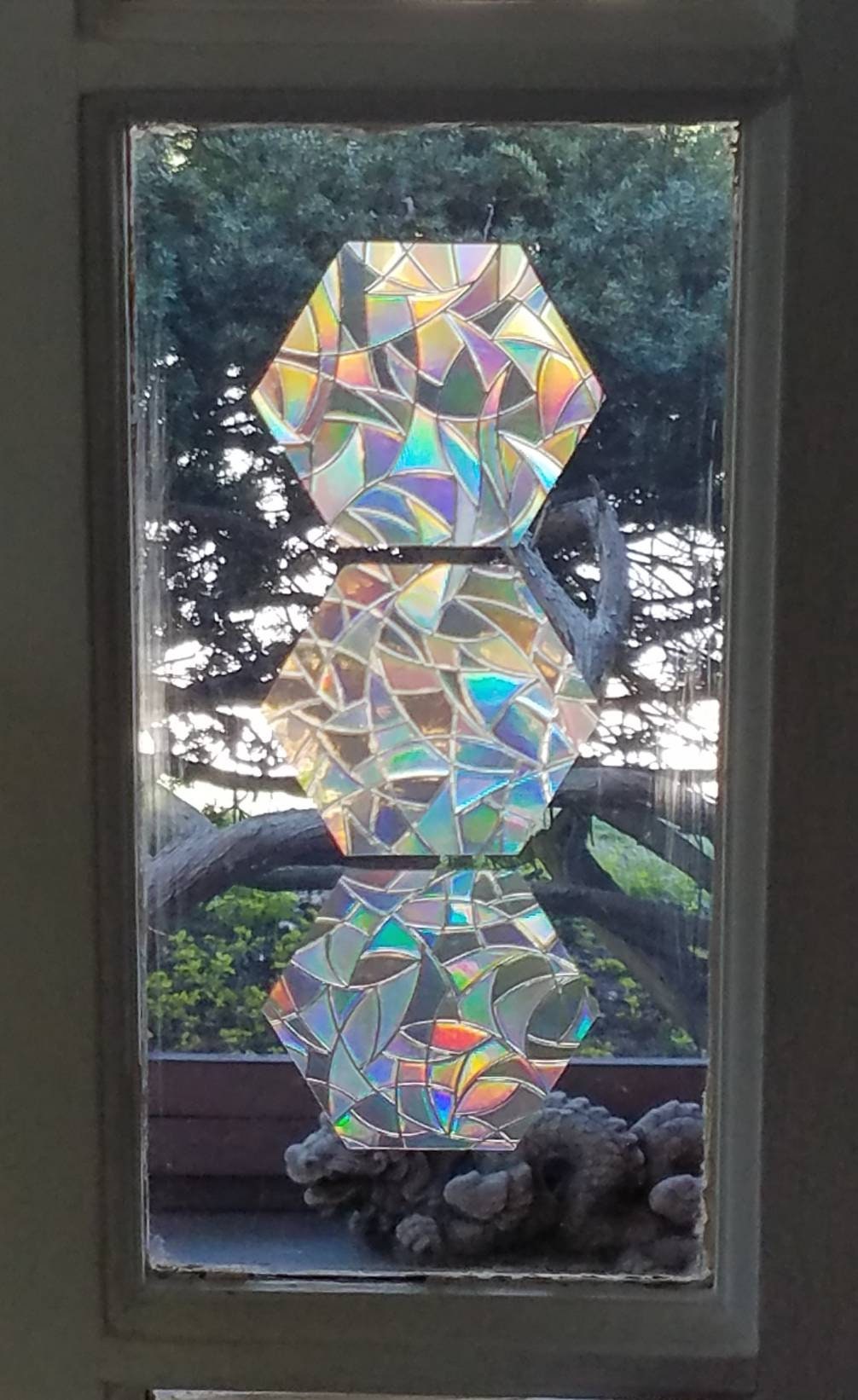 Rainbow Window Filmlarge Suncatcher Sticker Cling Etsy