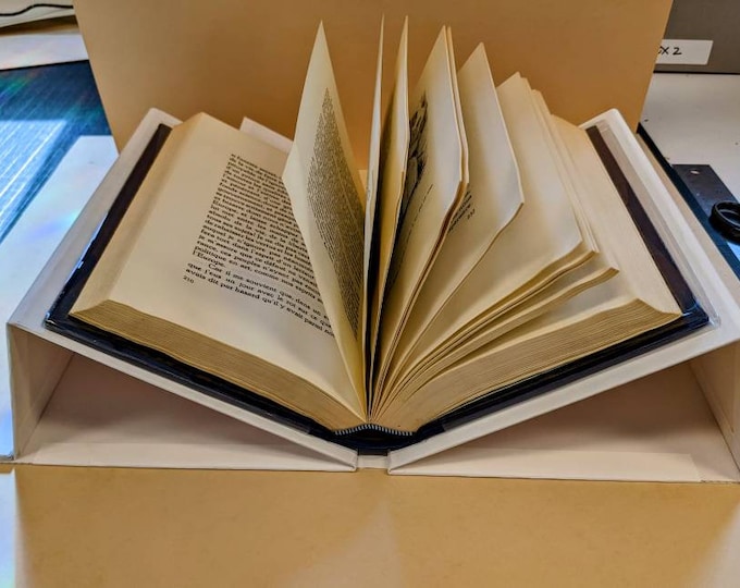 Book Cradle, Collapsible Book Stand, Foldable Book Holder, - Etsy