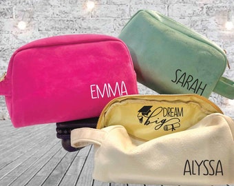 Graduation gift, Class of 2024, Personalized makeup bag, high school grad,   gifts for graduation,  make up bag- graduation gifts for