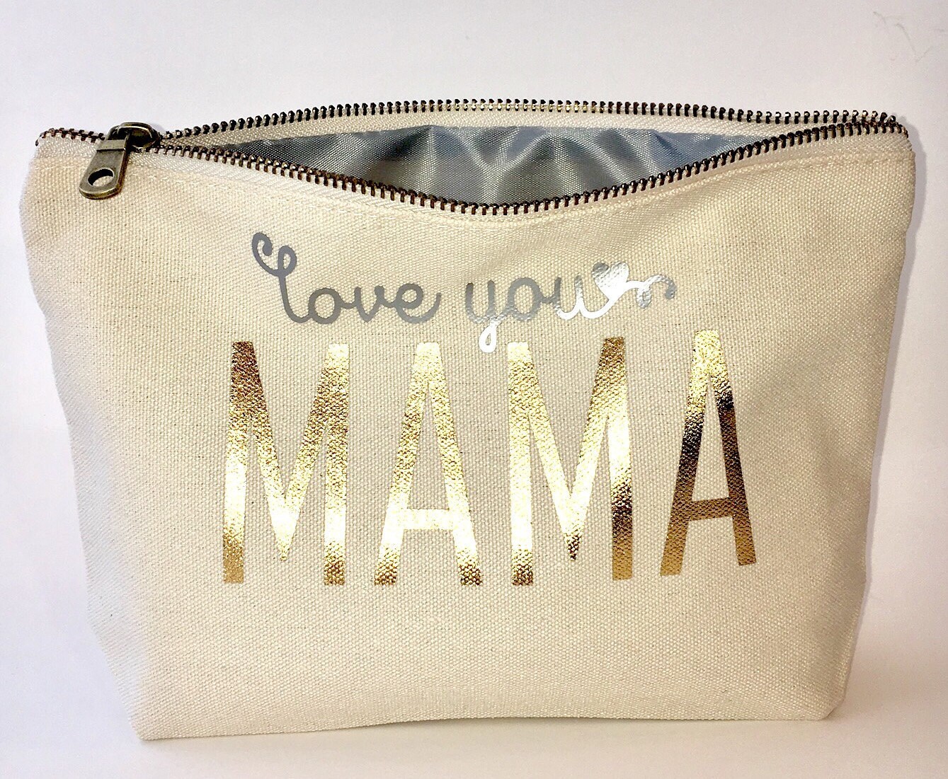 Mother's day personalized Makeup bag cosmetic bag Etsy