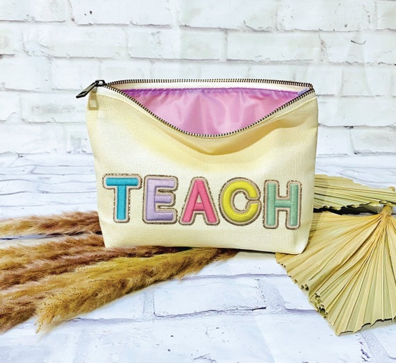 Teacher Pencil Pouch, Teacher Appreciation Gift, Teacher Gift