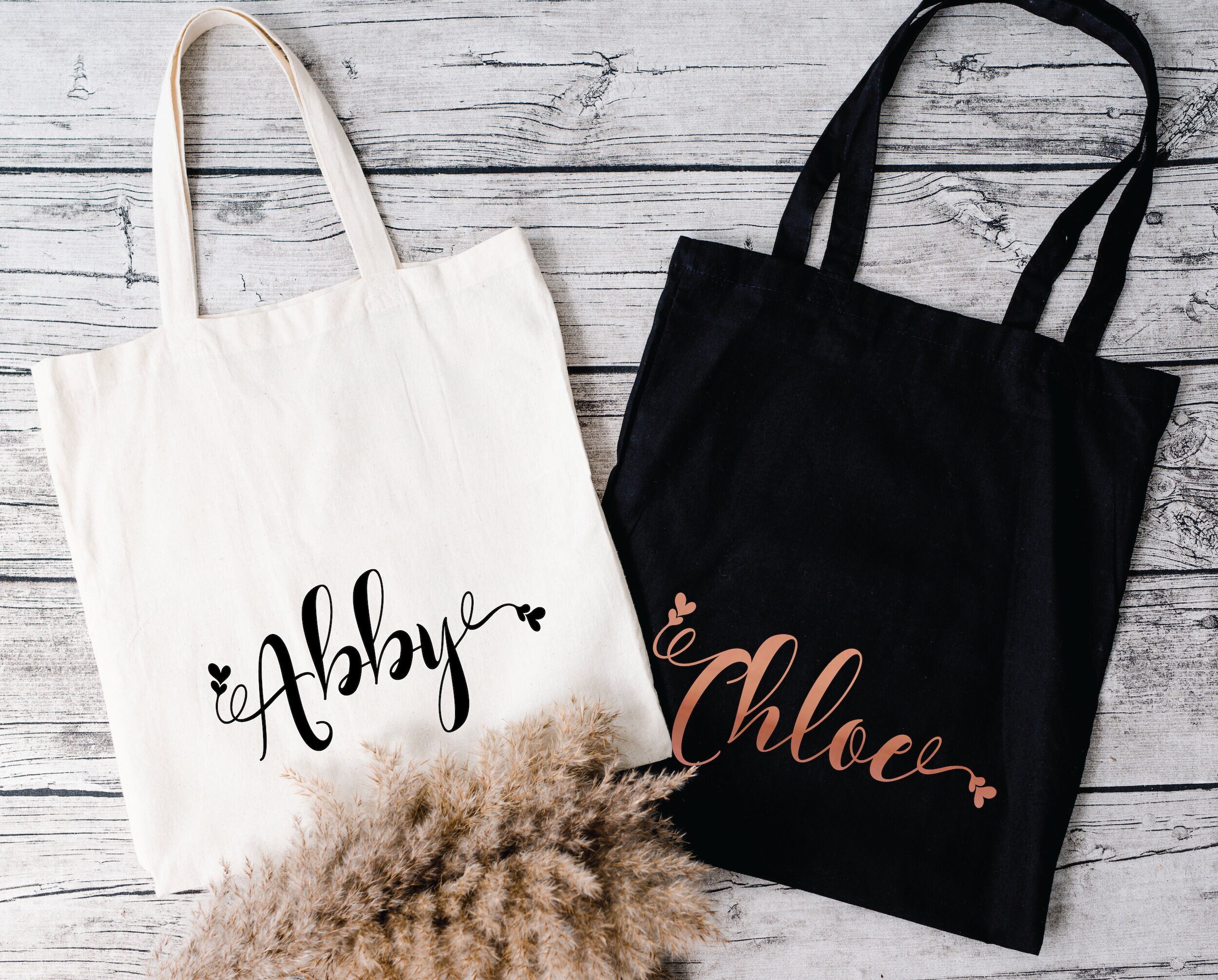 Monogram Name Tote Bag, Personalized Tote Bags, Bridesmaid Tote, Beach  Tote, Bridesmaid Gift, Bridal Party Gifts, Wedding Welcome Bag