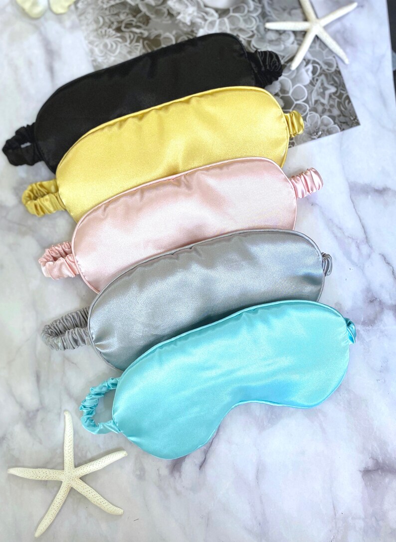 Personalized Sleep Masks Bridesmaid Eye Mask Babe Bride Etsy
