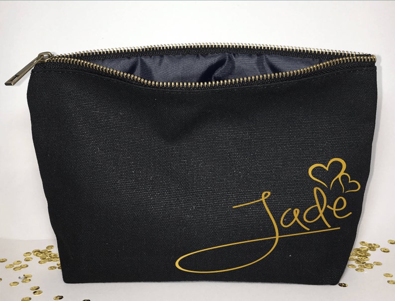 Personalized Gift Makeup Bag Gifts Ideas Cosmetic Bag Etsy