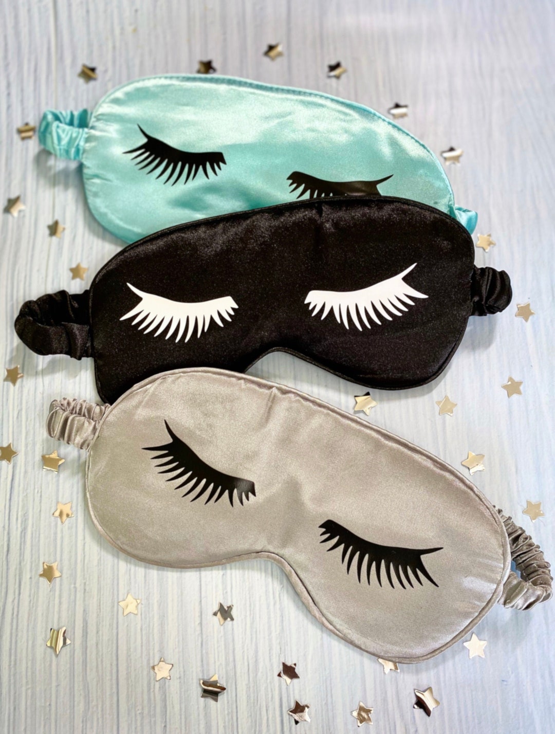 Eyelashes Sleep Mask for Women Personalized Mother's Day Gift, Sleep