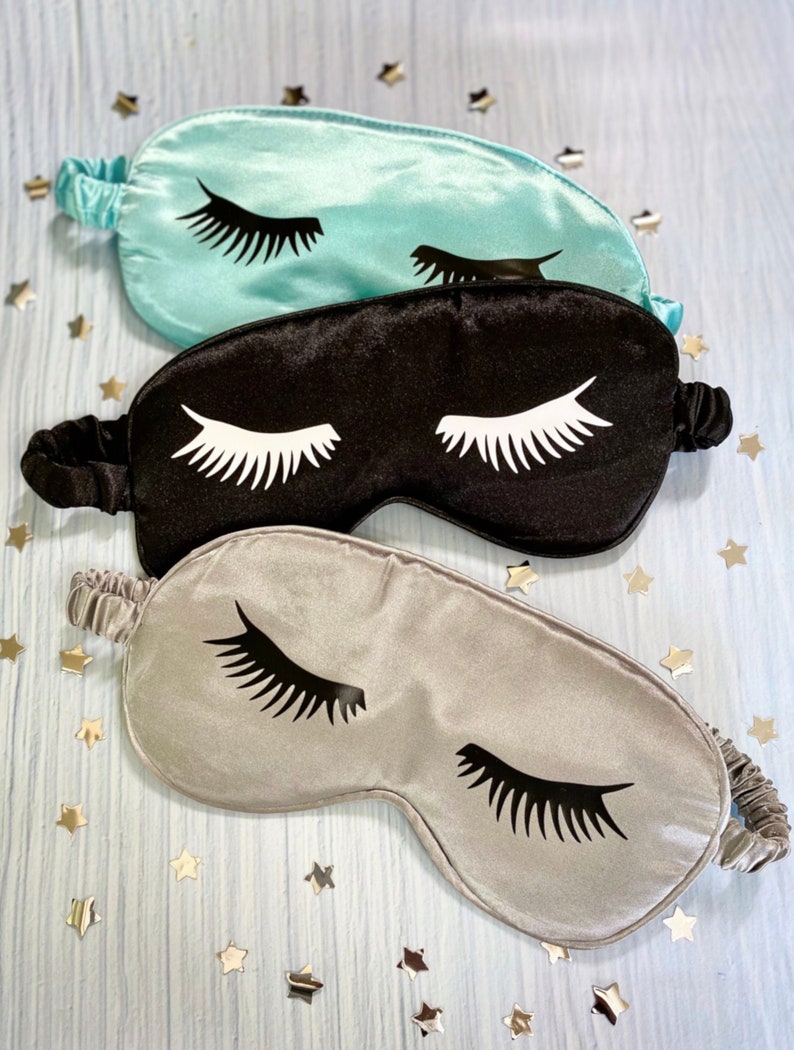 EYELASHES sleep mask for Women Personalized Mother's Day Etsy