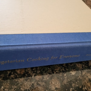 Vintage Cookbook &quot;Vegetarian Cooking for Everyone&quot; by Deborah Madison, 1997  Hardcover, 1400 Vegan Recipes Illustrated