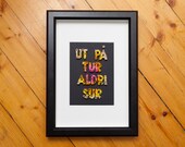 Ut på tur aldri sur