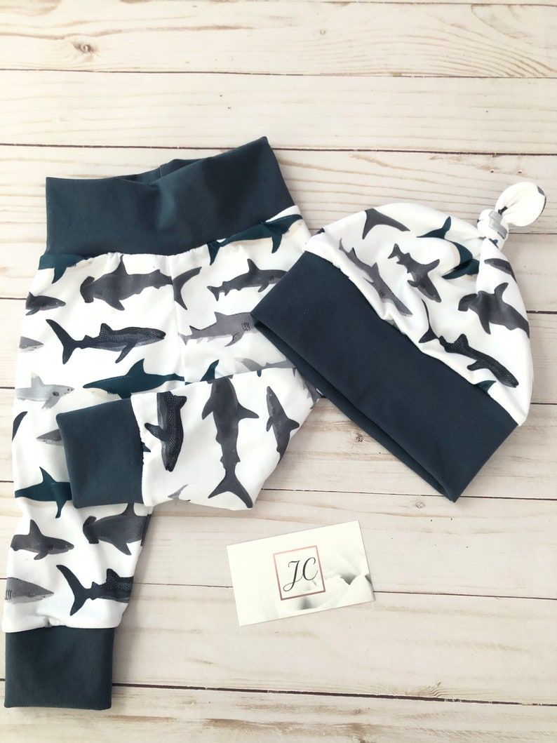 3-6 months shark outfit