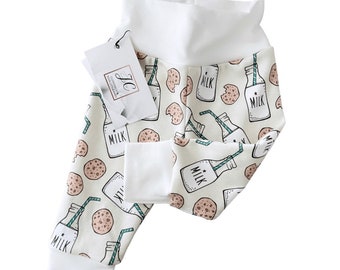 Milk and cookies leggings in organic cotton