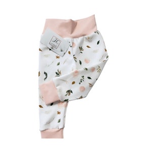 Magnolia baby leggings in organic cotton