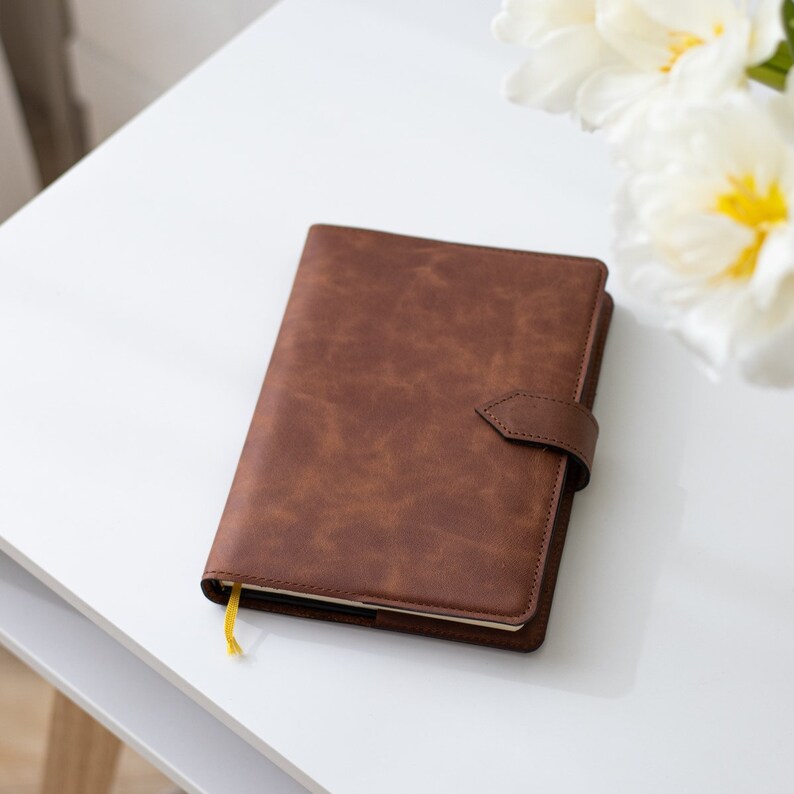 Royal Whiskey Leather Notebook Journal Notebook Mentor Gift for Men image 6