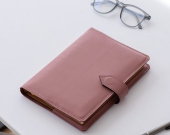 Personalized Leather Journal A5, Custom Leather Notebook Cover, Handmade Leather Travel Diary, Refillable A5 Leather Notebook,Corporate Gift
