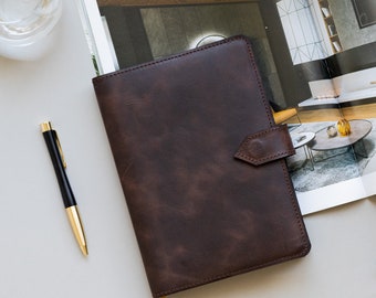 Diario in pelle personalizzato A5, copertina per quaderno personalizzata ricaricabile, diario di viaggio, regali per ufficio aziendale, regalo di laurea