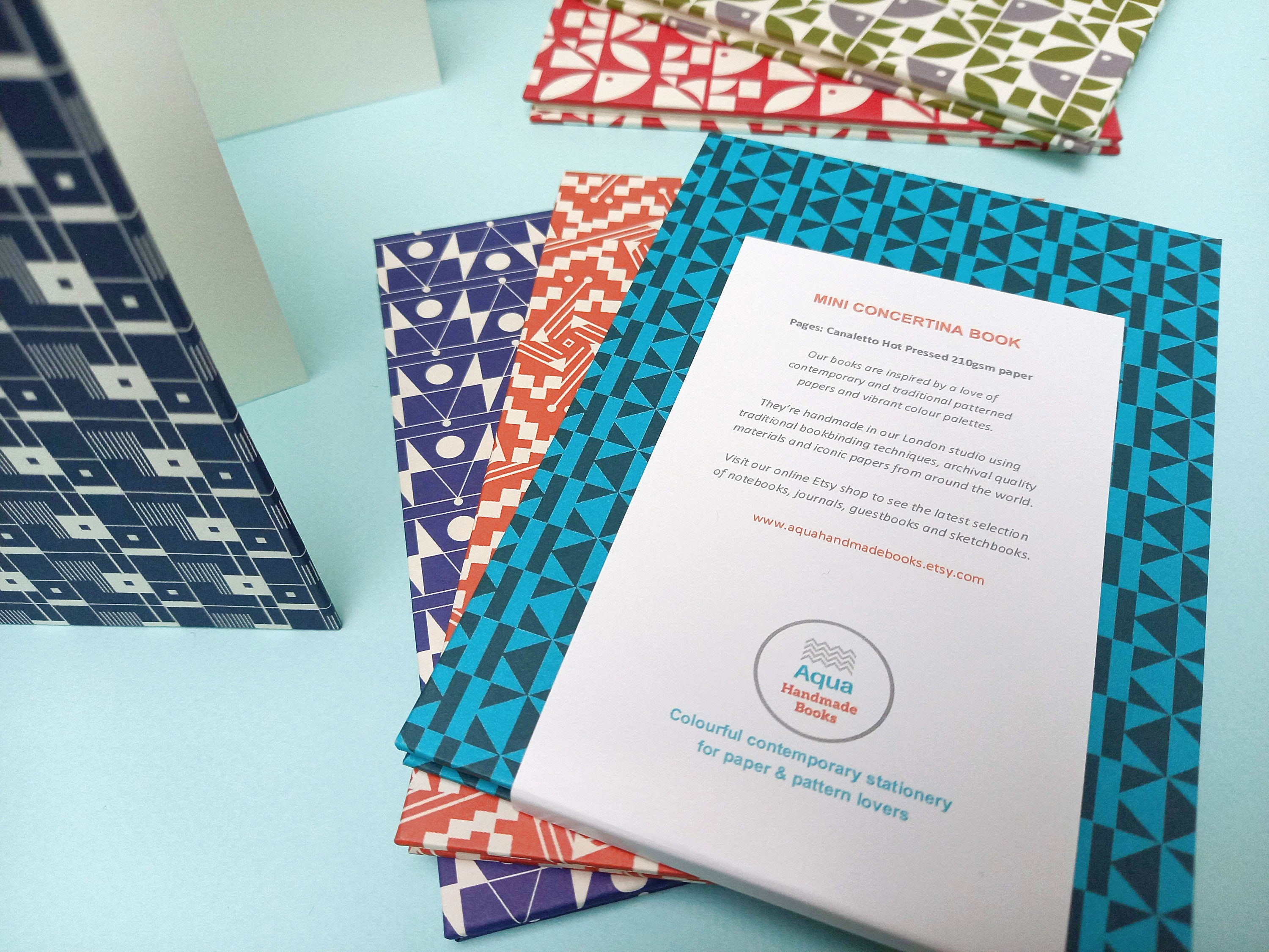 Pocket Sketchbook A6 Concertina Sketch Book Mini Album Etsy.de