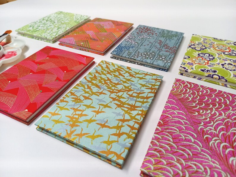 Watercolour Sketchbook Concertina Watercolour Book Mini Etsy